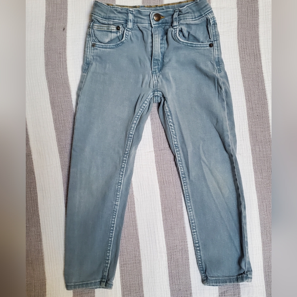 Powder blue jeans
